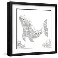 Humpback From The Deep-Pam Varacek-Framed Art Print