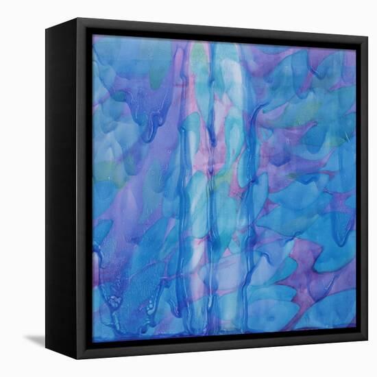 Humpback's Blue, 2000-Charlotte Johnstone-Framed Stretched Canvas