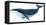 Humpback Whale - Blue-Jeannine Saylor-Framed Stretched Canvas