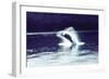 Humpback Whale Breaching-John Bortniak-Framed Art Print