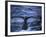 Humpback Whale Raising Tail Fluke Before Diving, Alaska Peninsula, Alaska, USA-Howie Garber-Framed Photographic Print