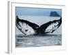 Humpback Whale Tail While Diving in Frederick Sound, Tongass National Forest, Alaska, Usa-Paul Souders-Framed Photographic Print