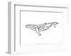 Humpback Whale-Antoine Tesquier Tedeschi-Framed Art Print