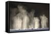 Humpback Whales Spouting While Feeding in Chatham Strait-Paul Souders-Framed Stretched Canvas