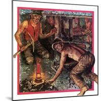 Humphrey Davy's Miner's Lamp-Clive Uptton-Mounted Premium Giclee Print