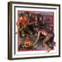 Humphrey Davy's Miner's Lamp-Clive Uptton-Framed Giclee Print