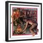 Humphrey Davy's Miner's Lamp-Clive Uptton-Framed Giclee Print