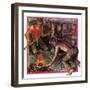 Humphrey Davy's Miner's Lamp-Clive Uptton-Framed Giclee Print