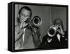 Humphrey Lyttelton and Sidney Bechet at Colston Hall, Bristol, 1956-Denis Williams-Framed Stretched Canvas