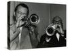 Humphrey Lyttelton and Sidney Bechet at Colston Hall, Bristol, 1956-Denis Williams-Stretched Canvas