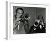 Humphrey Lyttelton and Sidney Bechet at Colston Hall, Bristol, 1956-Denis Williams-Framed Photographic Print