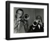 Humphrey Lyttelton and Sidney Bechet at Colston Hall, Bristol, 1956-Denis Williams-Framed Photographic Print