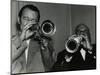 Humphrey Lyttelton and Sidney Bechet at Colston Hall, Bristol, 1956-Denis Williams-Mounted Photographic Print