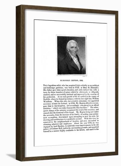 Humphrey Repton-null-Framed Giclee Print