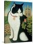 Humphrey, the Downing Street Cat, 1995-Frances Broomfield-Stretched Canvas