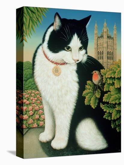 Humphrey, the Downing Street Cat, 1995-Frances Broomfield-Stretched Canvas