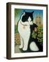 Humphrey, the Downing Street Cat, 1995-Frances Broomfield-Framed Giclee Print