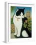 Humphrey, the Downing Street Cat, 1995-Frances Broomfield-Framed Giclee Print