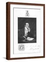 Humphry Davy, English Chemist, 1821-Thomas Phillips-Framed Giclee Print