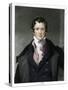 Humphry Davy, English chemist, (1833)-E Scriven-Stretched Canvas