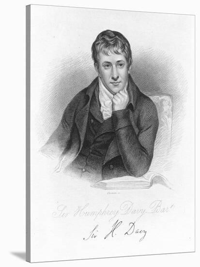 Humphry Davy, English Chemist in 1803-Henry Howard-Stretched Canvas