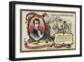 Humphry Davy, English Chemist-null-Framed Giclee Print