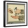 Humpty and Dumpty the Rabbits are Sold-Cecil Aldin-Framed Art Print