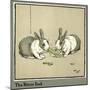 Humpty and Dumpty the Rabbits Eating a Cabbage-Cecil Aldin-Mounted Art Print