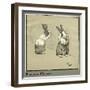 Humpty and Dumpty the Rabbits Lose their Way-Cecil Aldin-Framed Art Print