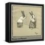 Humpty and Dumpty the Rabbits Lose their Way-Cecil Aldin-Framed Stretched Canvas