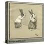 Humpty and Dumpty the Rabbits Lose their Way-Cecil Aldin-Stretched Canvas