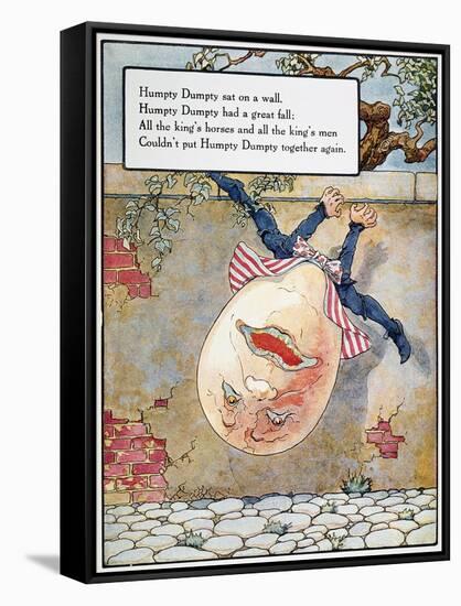 Humpty Dumpty, 1915-Frederick Richardson-Framed Stretched Canvas