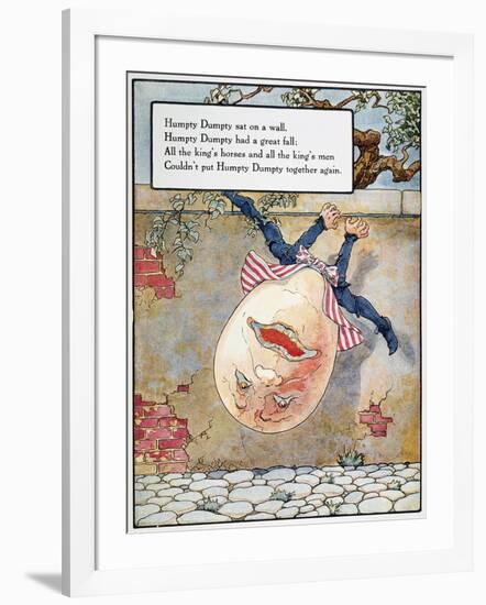 Humpty Dumpty, 1915-Frederick Richardson-Framed Giclee Print