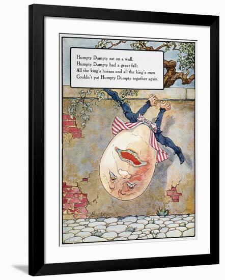 Humpty Dumpty, 1915-Frederick Richardson-Framed Giclee Print