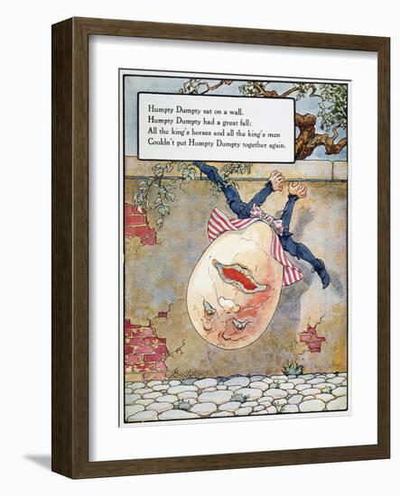 Humpty Dumpty, 1915-Frederick Richardson-Framed Giclee Print