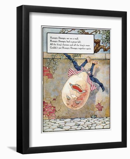 Humpty Dumpty, 1915-Frederick Richardson-Framed Giclee Print