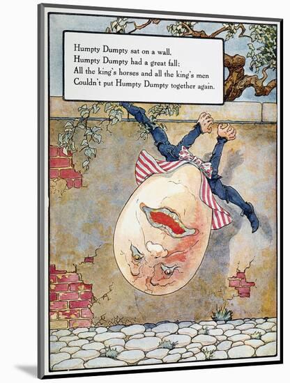 Humpty Dumpty, 1915-Frederick Richardson-Mounted Giclee Print