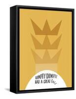 Humpty Dumpty Minimalism-null-Framed Stretched Canvas