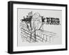 Humpty Dumpty Sat On a Wall-Arthur Rackham-Framed Giclee Print