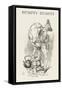 Humpty-Dumpty Screams into the Ear of the Messenger-John Tenniel-Framed Stretched Canvas