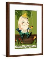 Humpty Dumpty-null-Framed Poster