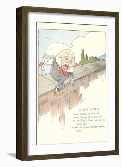 Humpty Dumpty-null-Framed Art Print