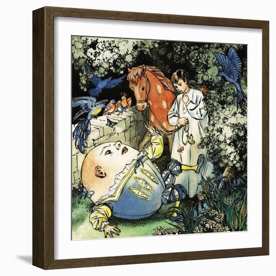 Humpty Dumpty-Barbara C. Freeman-Framed Giclee Print