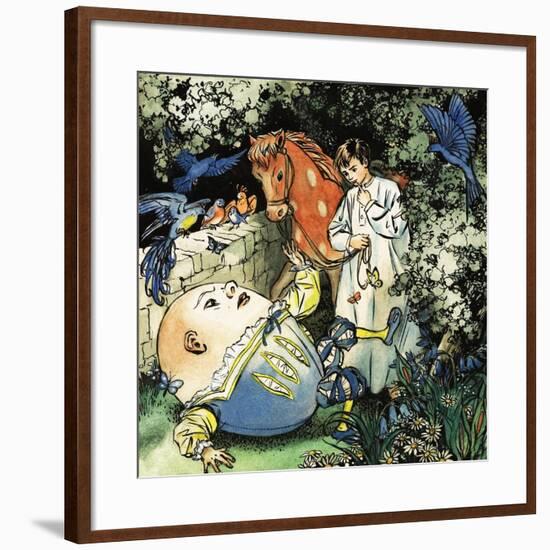 Humpty Dumpty-Barbara C. Freeman-Framed Giclee Print