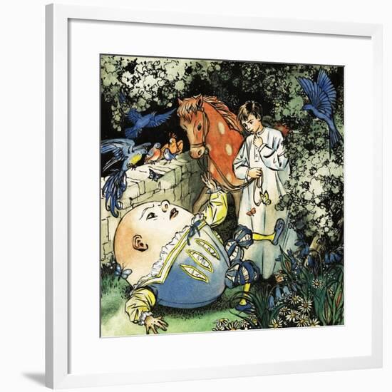 Humpty Dumpty-Barbara C. Freeman-Framed Giclee Print