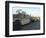 Humvees Sit on the Pier at Morehead City, North Carolina, Awaiting Deployment-null-Framed Photographic Print