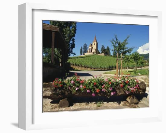 Hunawihr, Alsace, France, Europe-Guy Thouvenin-Framed Photographic Print