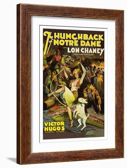 Hunchback of Notre Dame-null-Framed Art Print