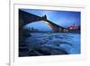 Hunchbacked Devil Bridge in Bobbio, Trebbia Valley, Piacenza, Emilia Romagna, Italy-ClickAlps-Framed Photographic Print