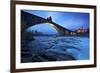 Hunchbacked Devil Bridge in Bobbio, Trebbia Valley, Piacenza, Emilia Romagna, Italy-ClickAlps-Framed Photographic Print